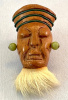 BP200 wood native face pin